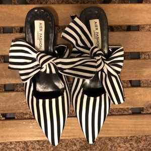 Striped slide flats